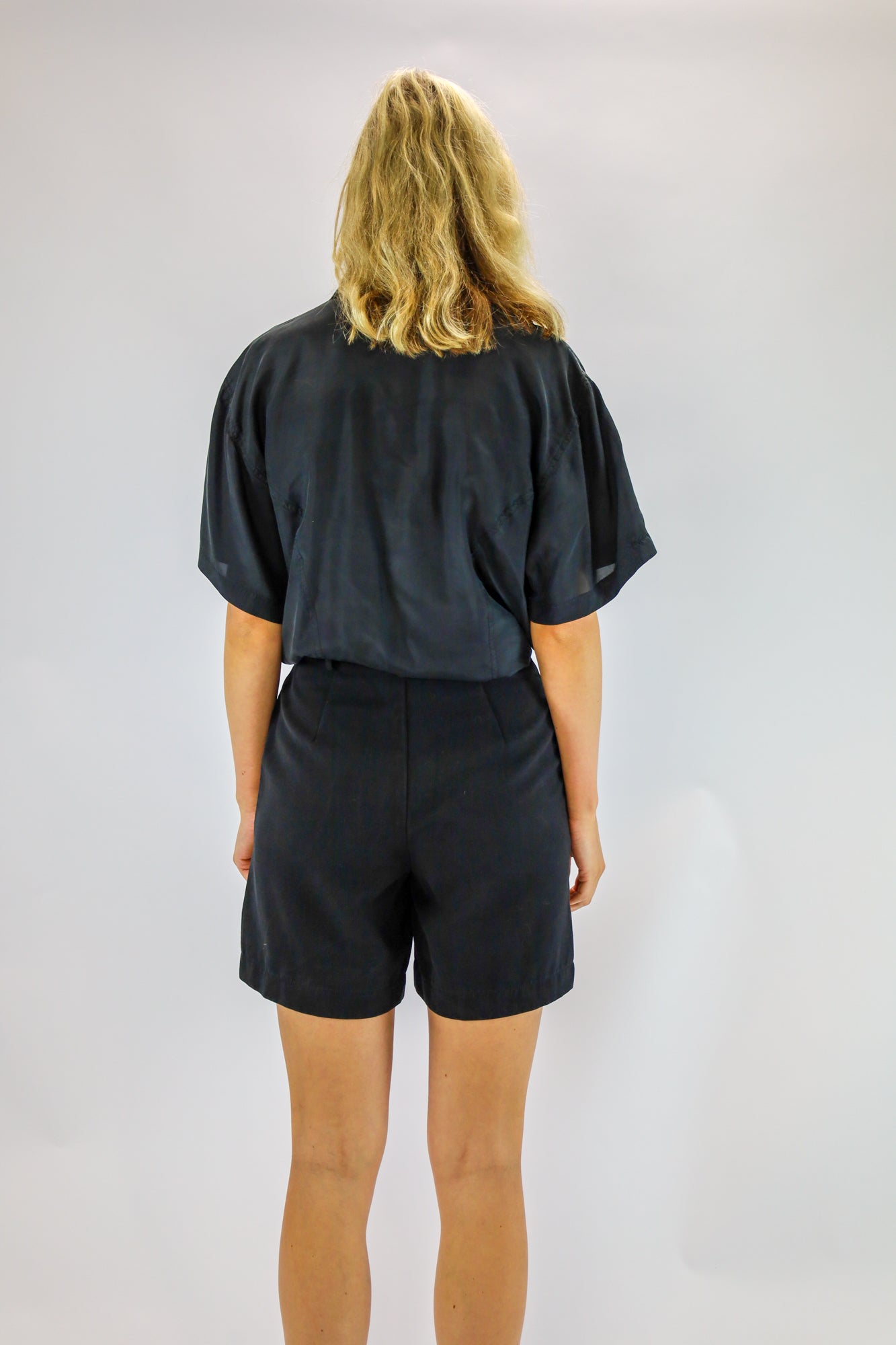 quezia black short - S