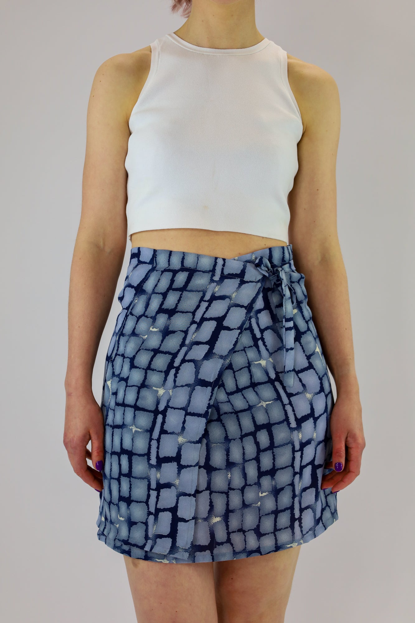 len wrap skirt - L/XL