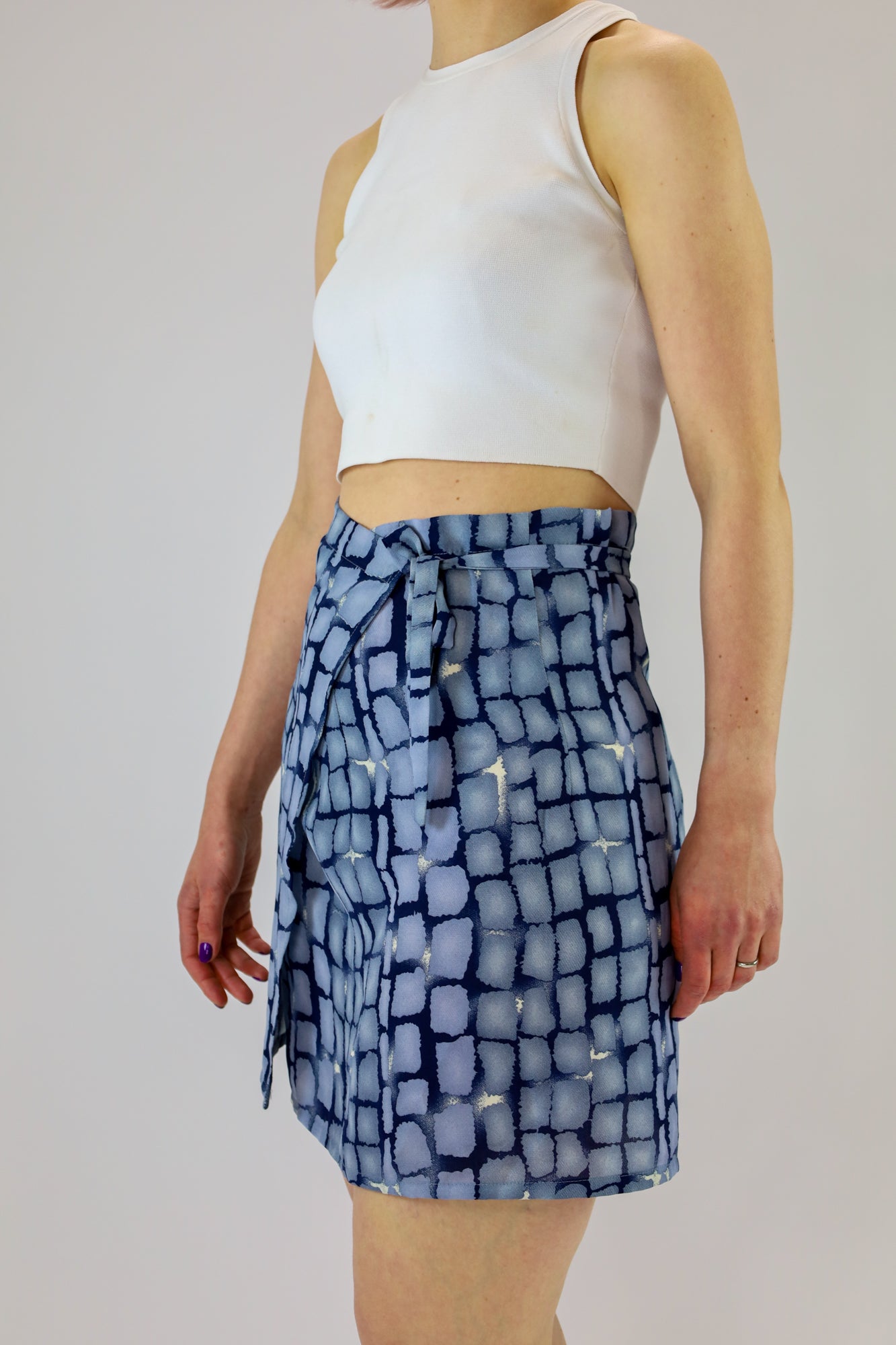 len wrap skirt - L/XL