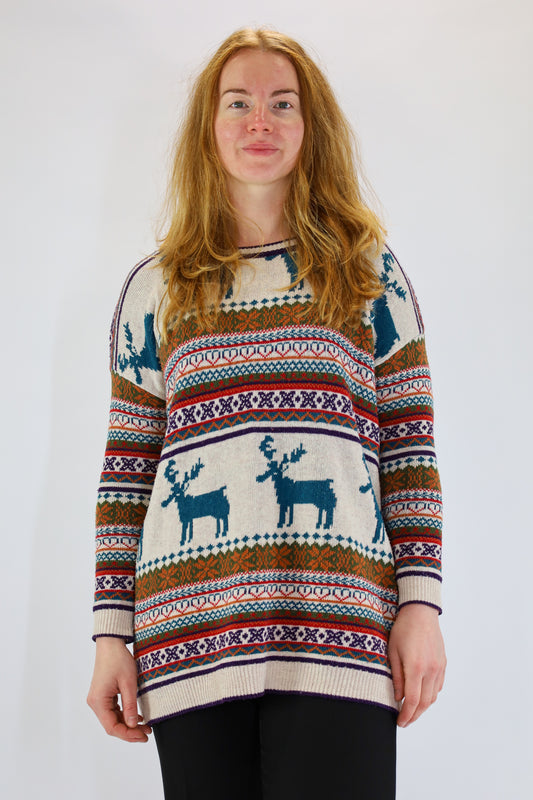 dani christmas knit - L