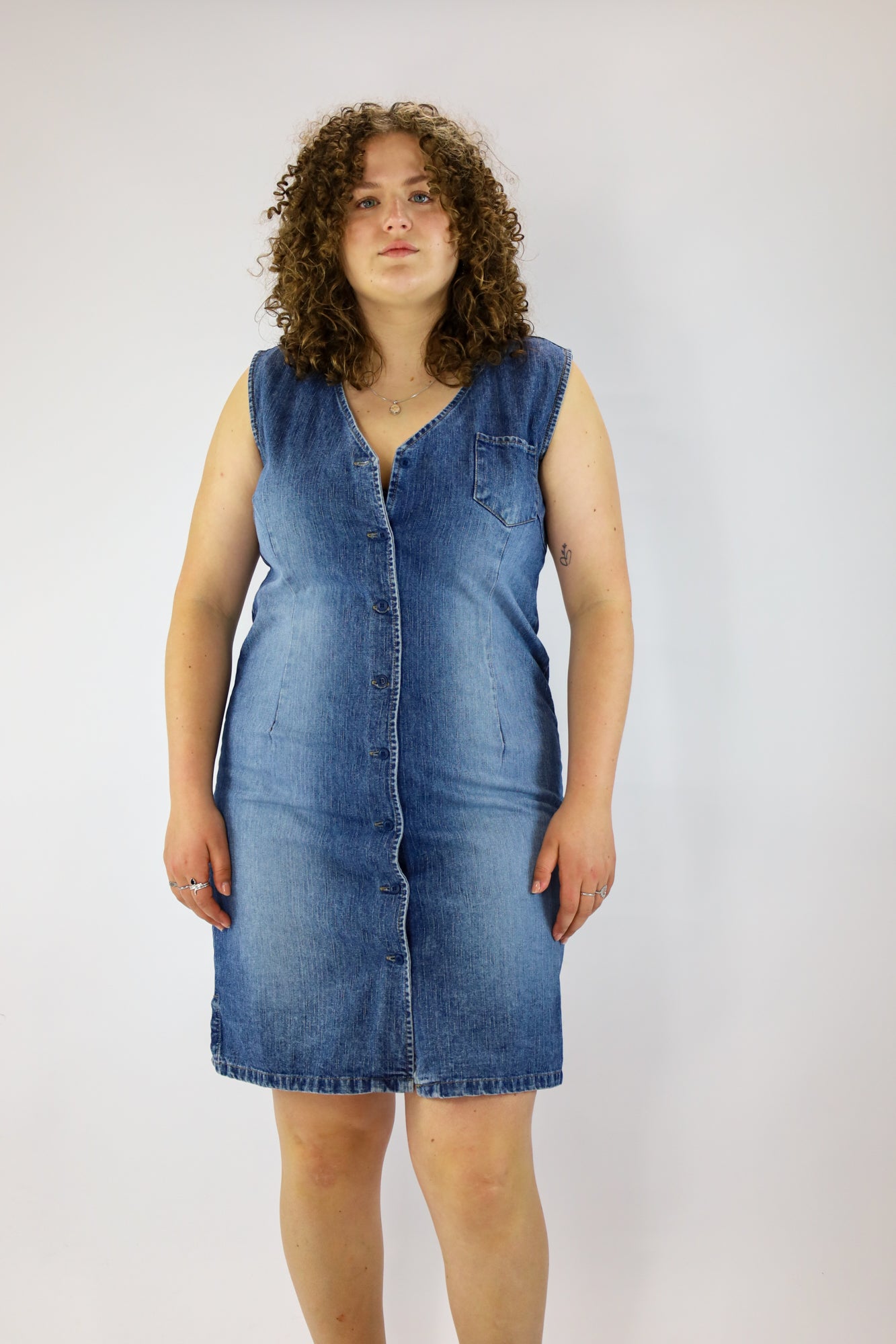 naz denim dress - XL