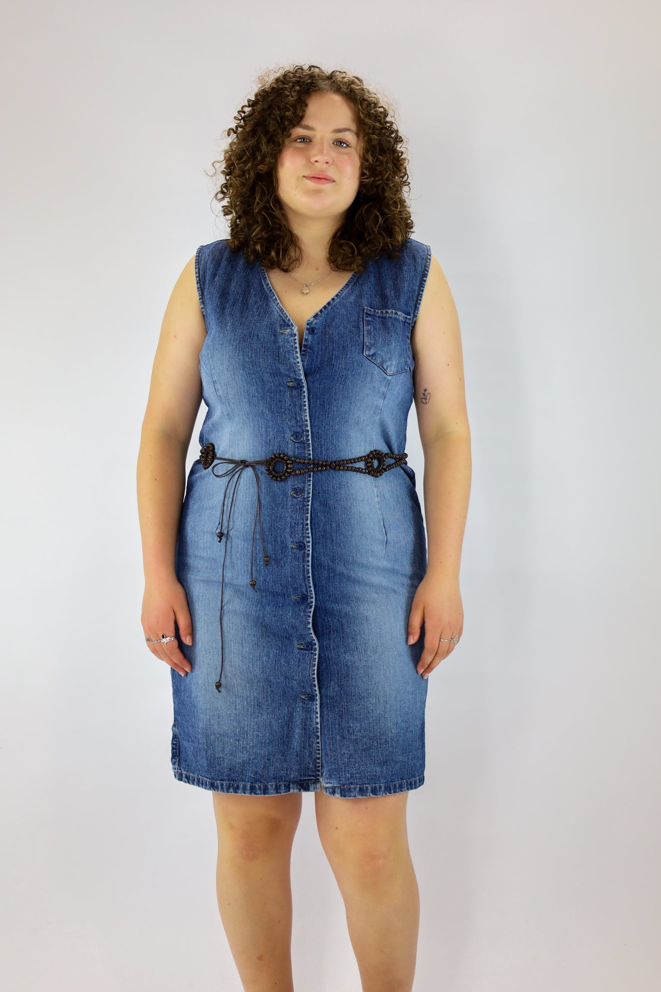 naz denim dress - XL