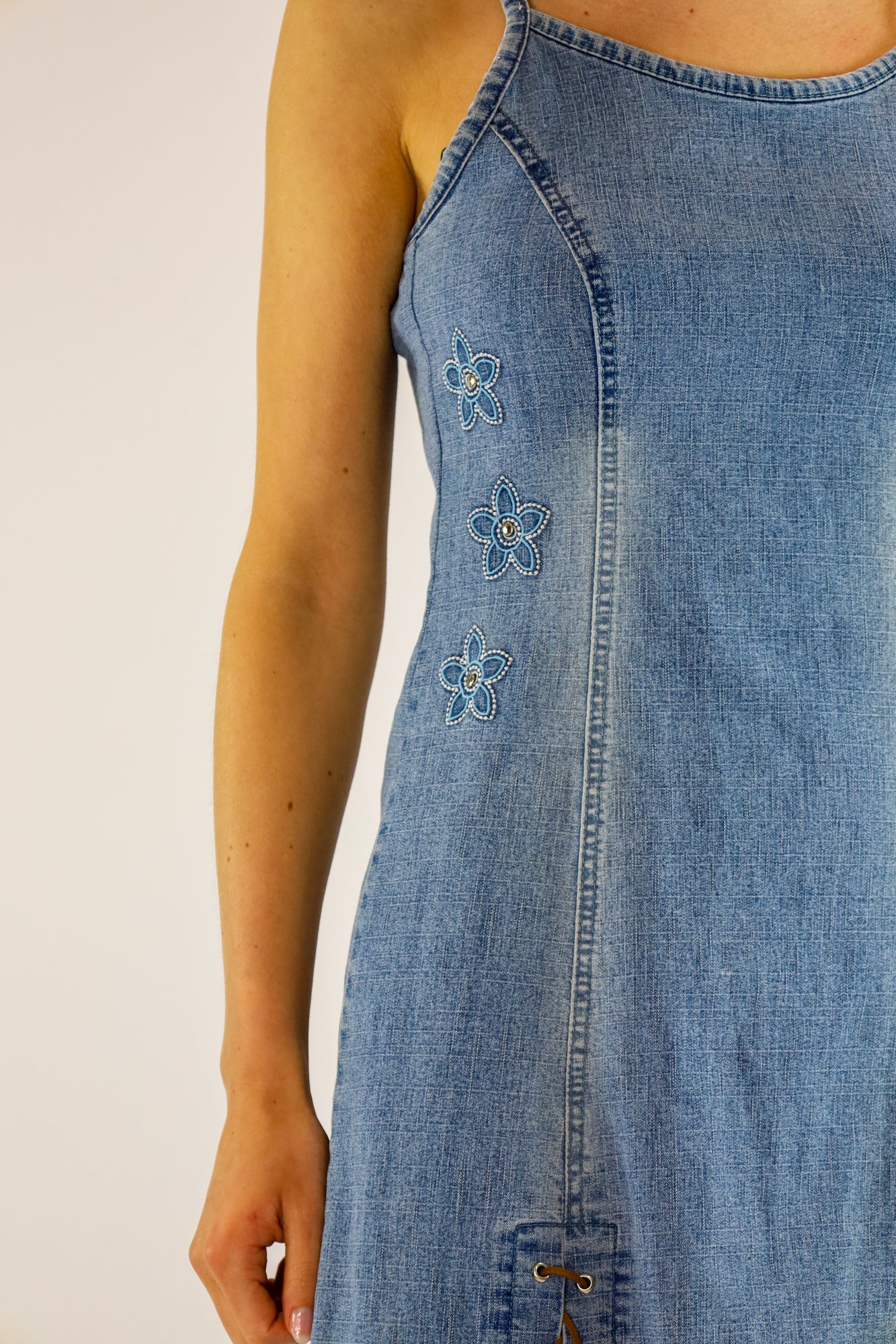 jayma jeans dress - M