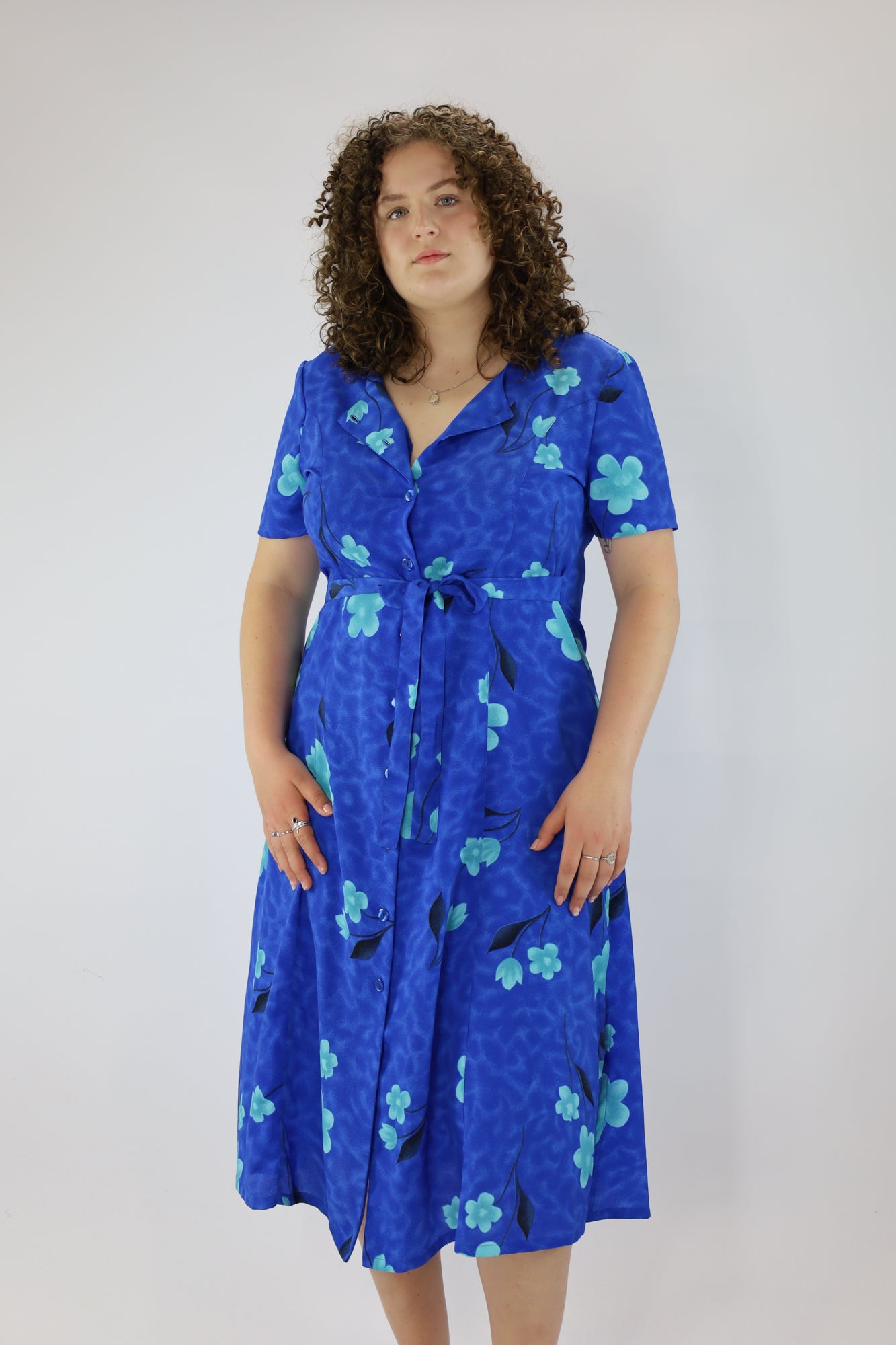 herma flower dress - L/XL