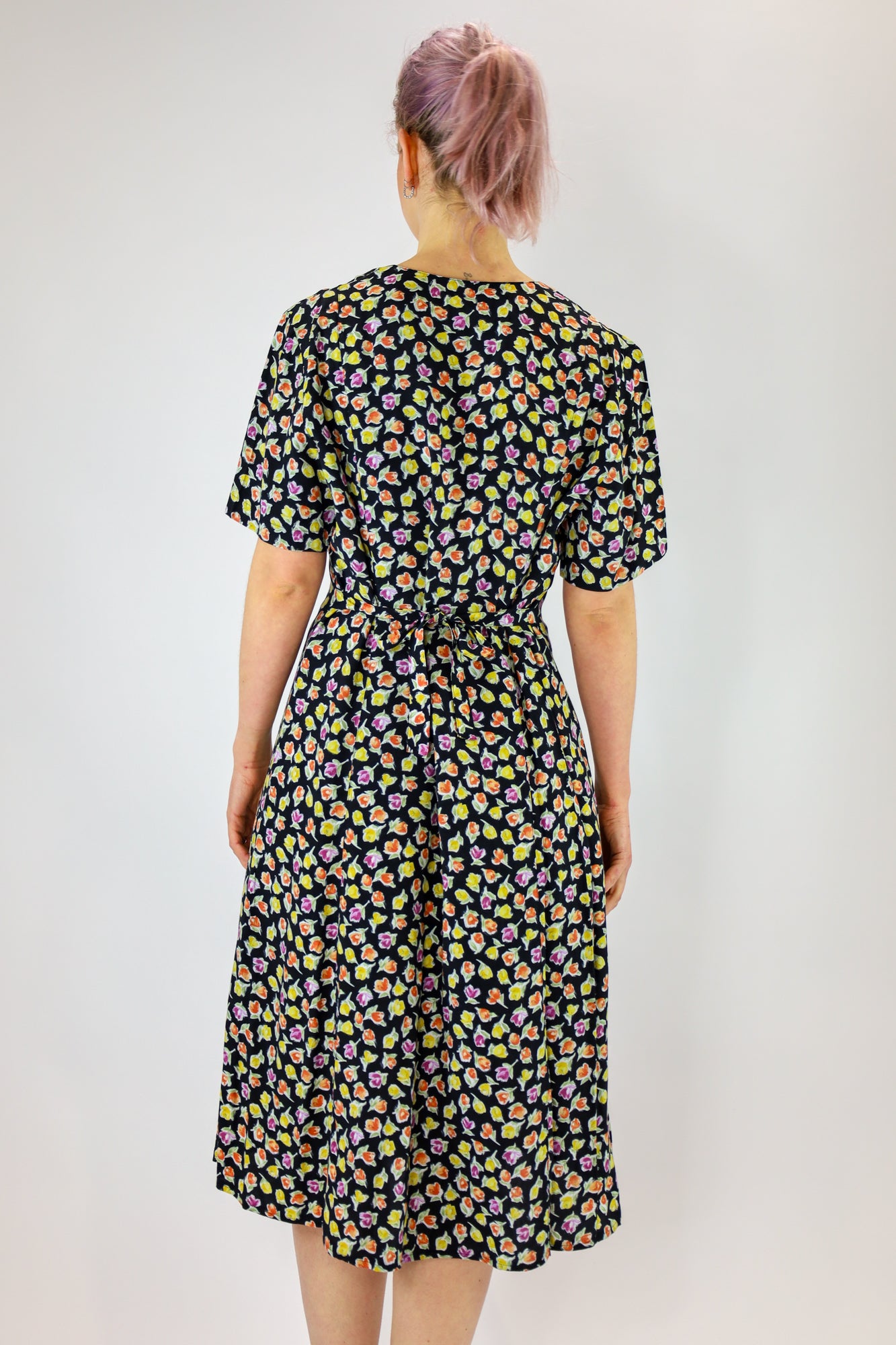 isela flower dress - S-L