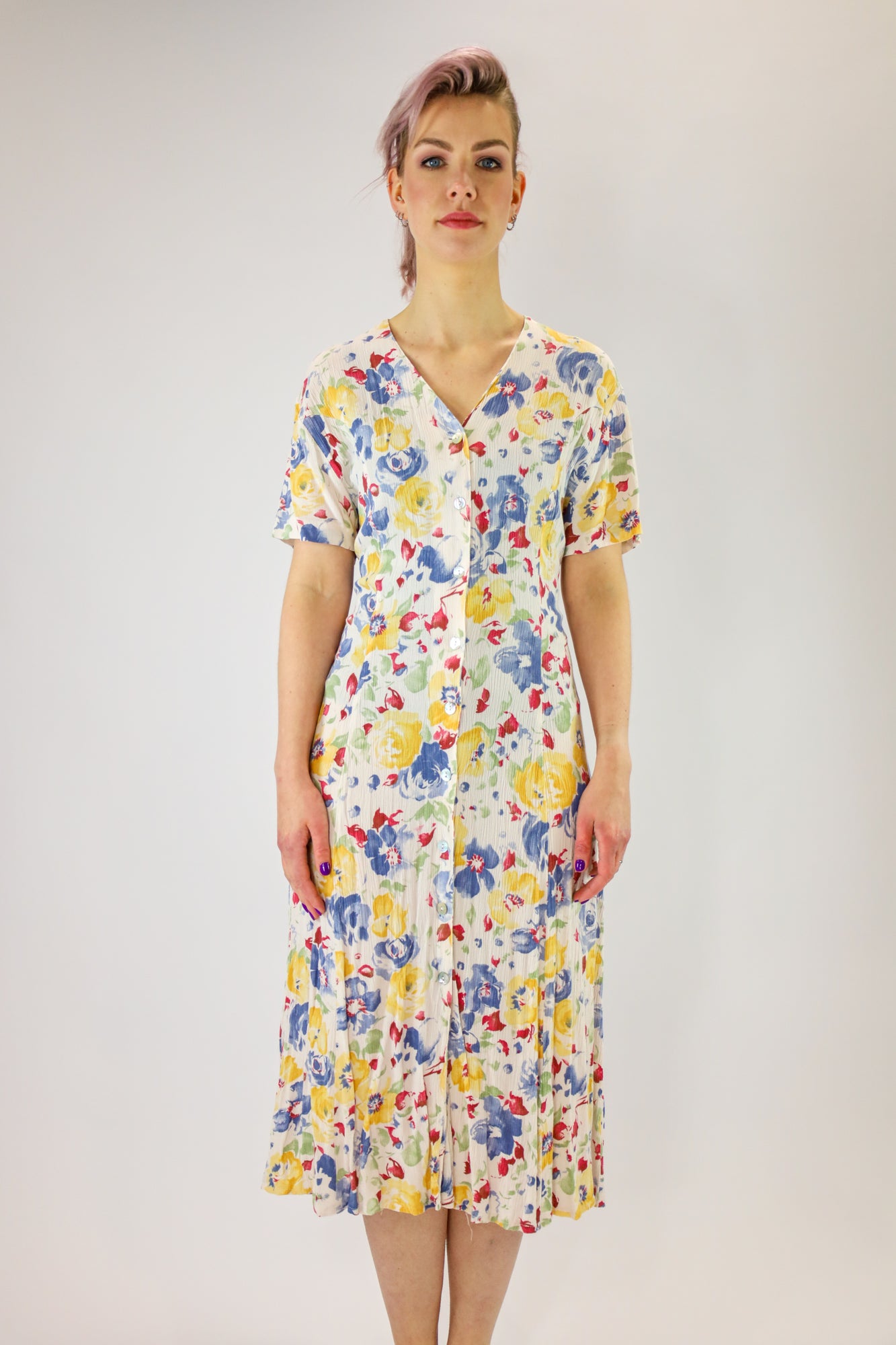 jikke flower dress - S-L