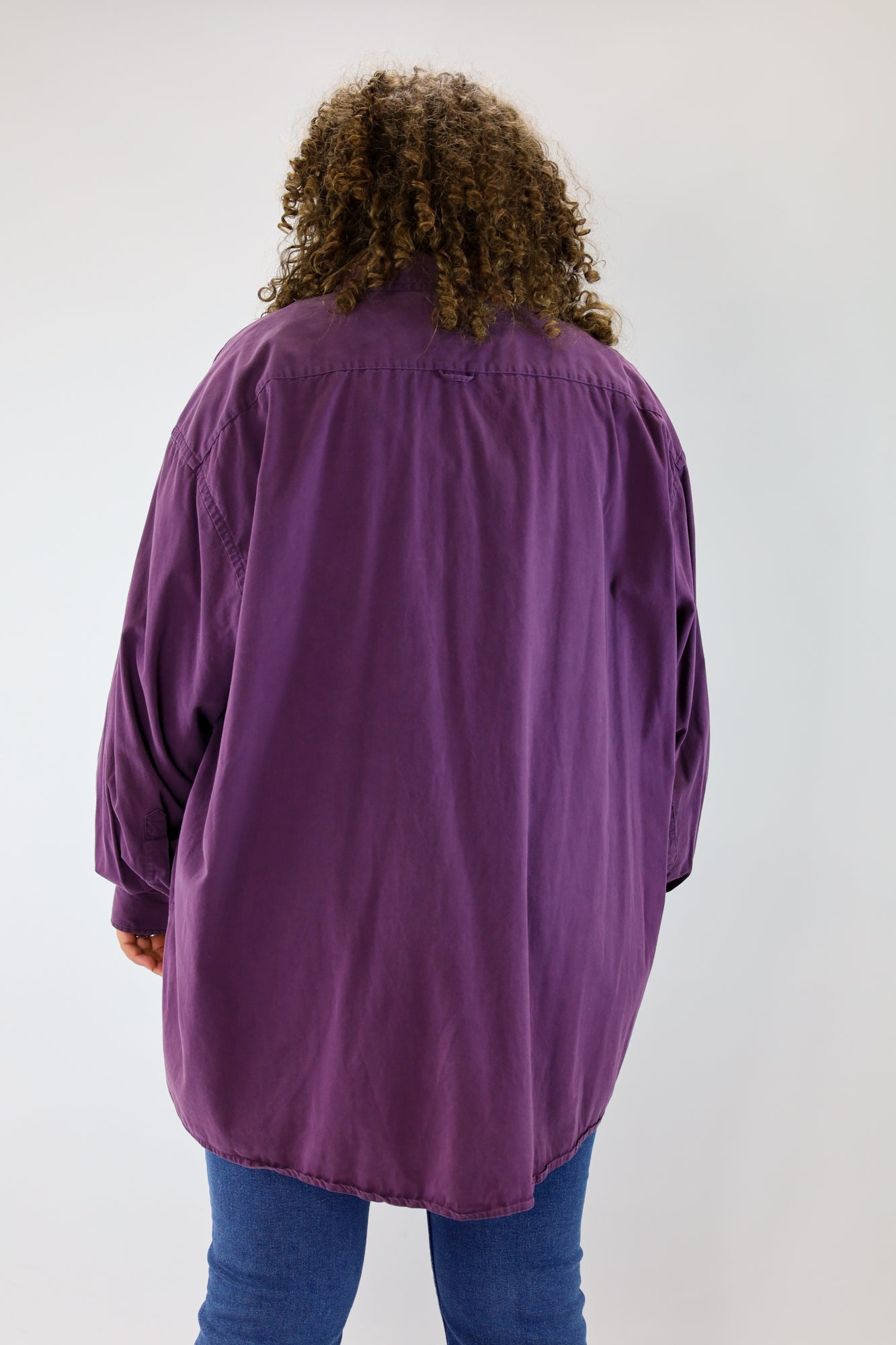 gaige oversized cotton blouse - XXL