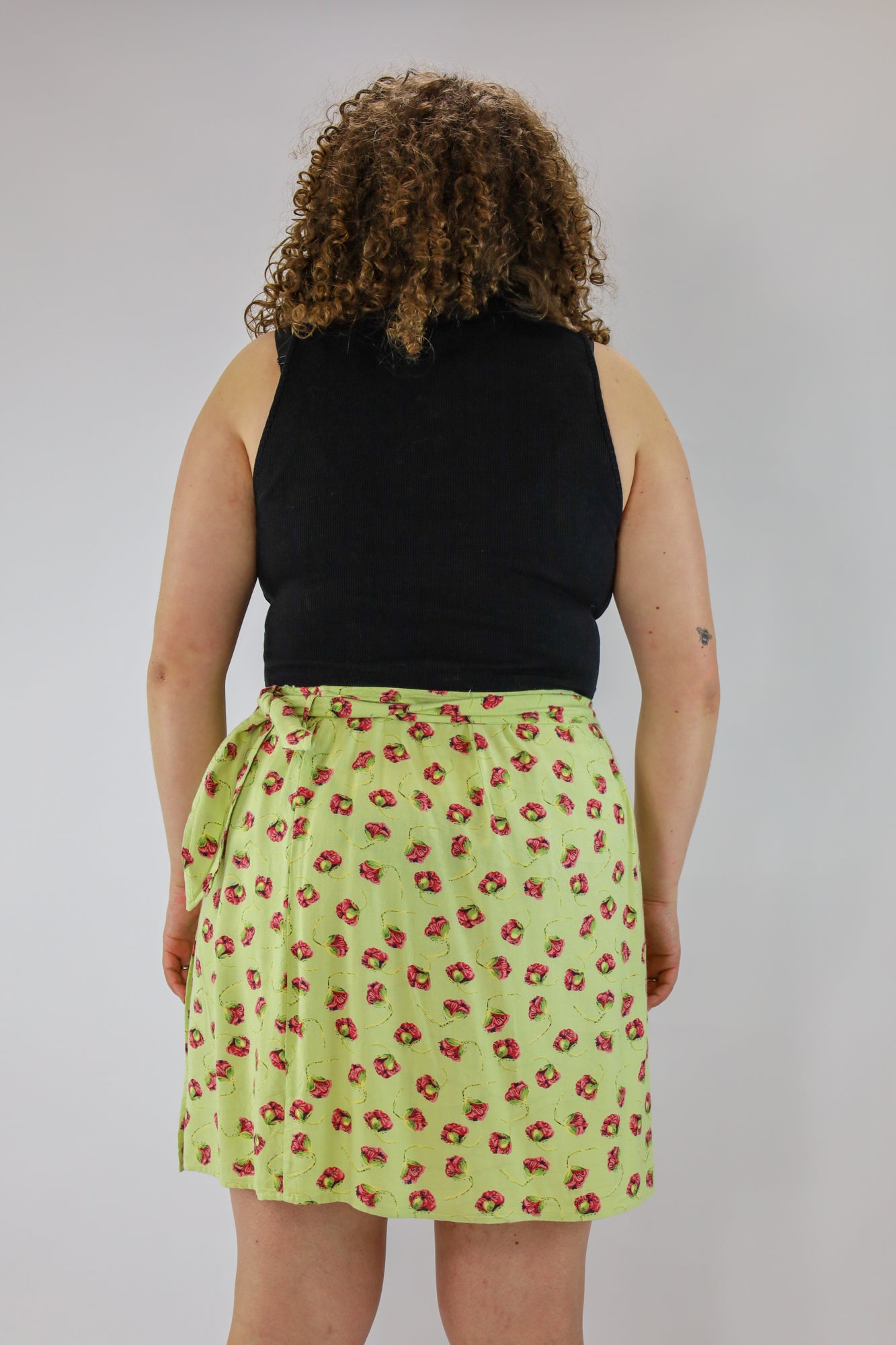 nelly flower wrap skirt - XL