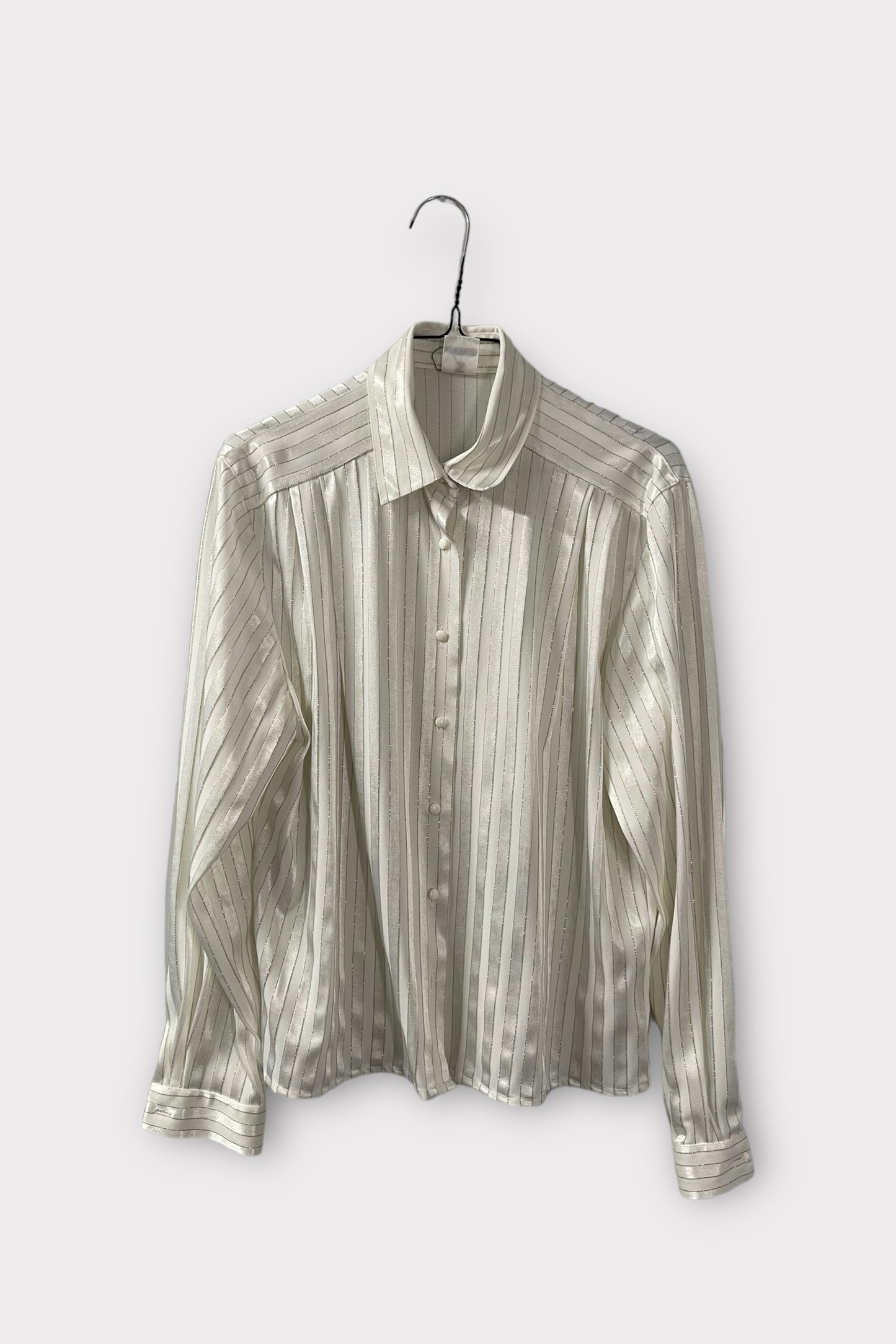 linda gold stripe blouse - M/L
