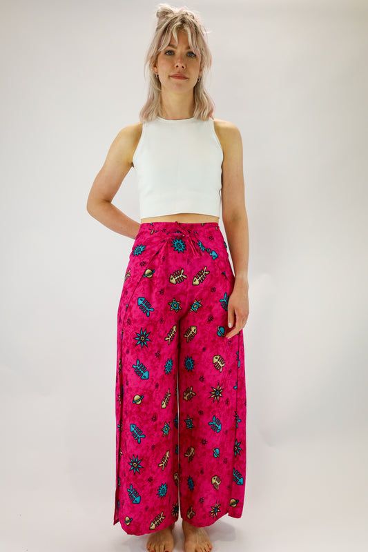 sennah wrap pants - S/M